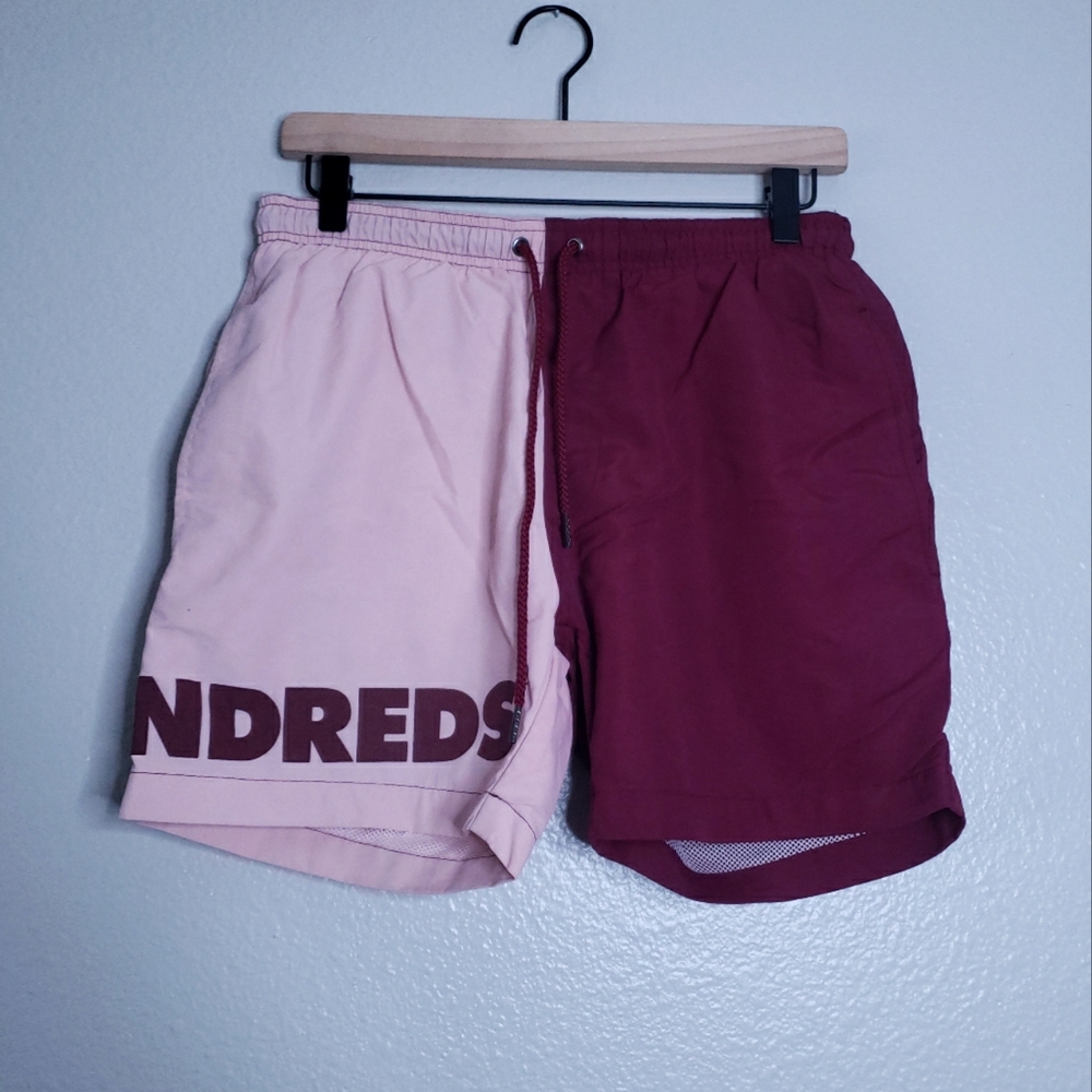 The Hundreds Colorblock Swim Trunks Size S